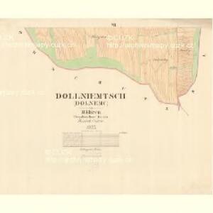 Dollniemtsch (Dolnemc) - m0512-1-005 - Kaiserpflichtexemplar der Landkarten des stabilen Katasters