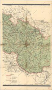 Politická mapa republiky Československé