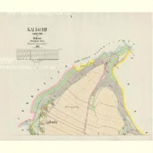 Kalischt (Kalisstie) - c2986-1-001 - Kaiserpflichtexemplar der Landkarten des stabilen Katasters