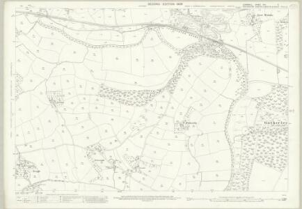 Cornwall XVII.6 (includes: Launceston; Lawhitton Rural; Lifton) - 25 Inch Map