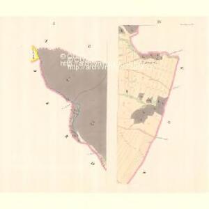 Schwillbogen (Sweibohow) - m2976-1-001 - Kaiserpflichtexemplar der Landkarten des stabilen Katasters