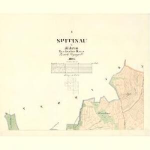 Spitinau - m2824-1-001 - Kaiserpflichtexemplar der Landkarten des stabilen Katasters