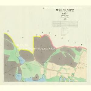Wyhnanitz - c8919-1-002 - Kaiserpflichtexemplar der Landkarten des stabilen Katasters