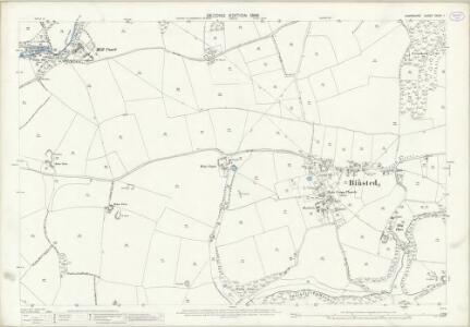 Hampshire and Isle of Wight XXXVI.1 (includes: Binsted; Froyle) - 25 Inch Map
