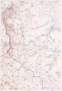 Map showing progress in Arras area
