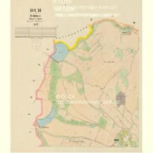 Dub - c1576-1-001 - Kaiserpflichtexemplar der Landkarten des stabilen Katasters