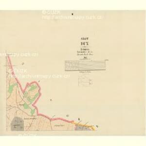 Dux - c1606-1-002 - Kaiserpflichtexemplar der Landkarten des stabilen Katasters