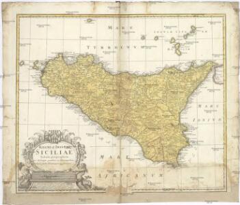 REGNI & INSVLAE SICILIAE Tabula geographica