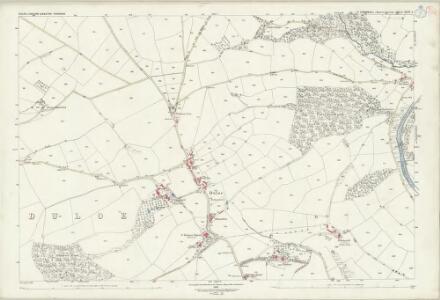 Cornwall XLIV.5 (includes: Duloe; Liskeard; Morval; St Keyne) - 25 Inch Map
