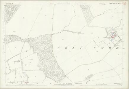 Dorset IX.8 (includes: Bower Chalke; Pentridge; Sixpenny Handley; Wimborne St Giles) - 25 Inch Map