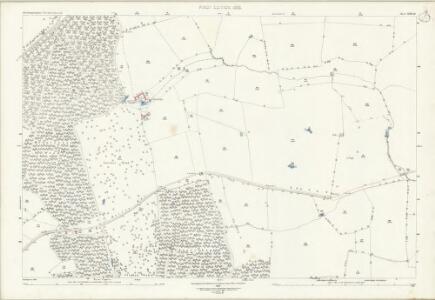 Northamptonshire XVIII.10 (includes: Aldwincle; Benefield; Brigstock) - 25 Inch Map