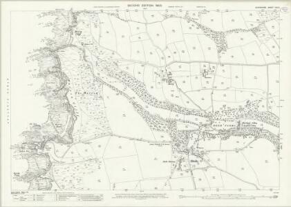 Devon XVII.9 (includes: Hartland) - 25 Inch Map
