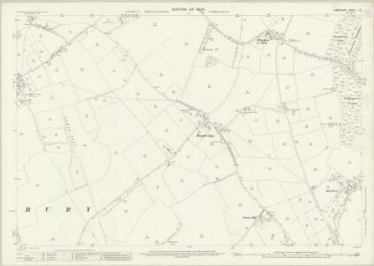 Hampshire and Isle of Wight L.15 (includes: Owslebury; Upham) - 25 Inch Map