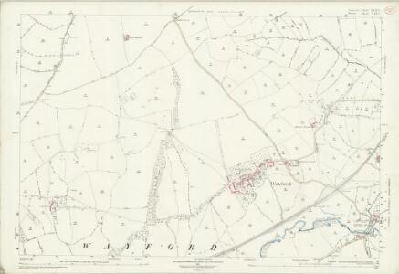 Somerset XCII.7 (includes: Broadwindsor; Wayford; West Crewkerne; Winsham) - 25 Inch Map