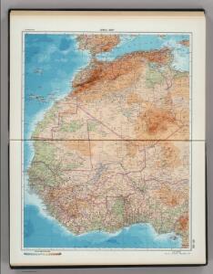 167-168.  Africa, West.  The World Atlas.