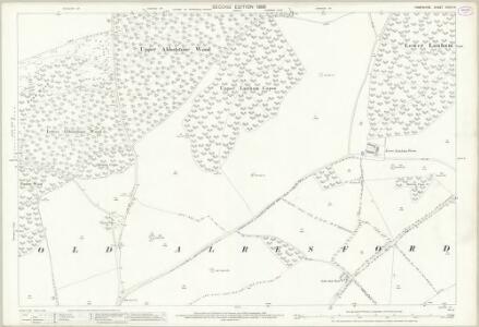 Hampshire and Isle of Wight XXXIV.14 (includes: Itchen Stoke and Ovington; Northington; Old Alresford) - 25 Inch Map