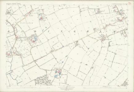Suffolk XLIX.2 (includes: Badingham; Bruisyard) - 25 Inch Map