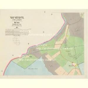 Neustadtl (Nowy Mněsto) - c5279-1-002 - Kaiserpflichtexemplar der Landkarten des stabilen Katasters
