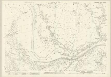 Denbighshire XXXIV.10 (includes: Llangollen Rural; Llangollen Urban; Llantysilio) - 25 Inch Map