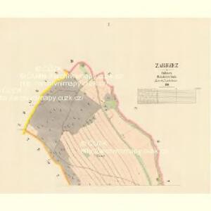 Zabrzez - c9021-1-001 - Kaiserpflichtexemplar der Landkarten des stabilen Katasters