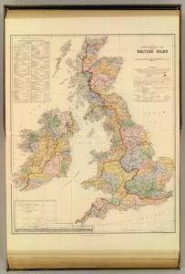 Hydrographical map, British Isles.