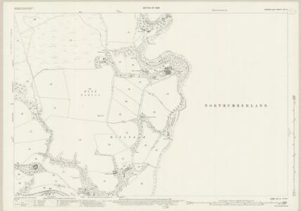 Cumberland XIII.5 (includes: Thirlwall) - 25 Inch Map