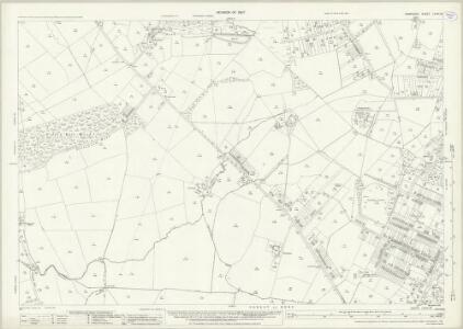 Hampshire and Isle of Wight LXVIII.13 (includes: Denmead; Havant; Southwick and Widley) - 25 Inch Map