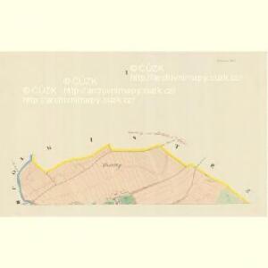 Jaborowetz (Gaborowec) - m1055-1-001 - Kaiserpflichtexemplar der Landkarten des stabilen Katasters