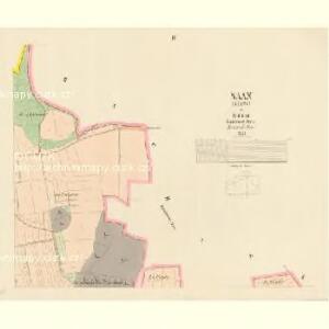 Saan (Saany) - c6747-1-004 - Kaiserpflichtexemplar der Landkarten des stabilen Katasters