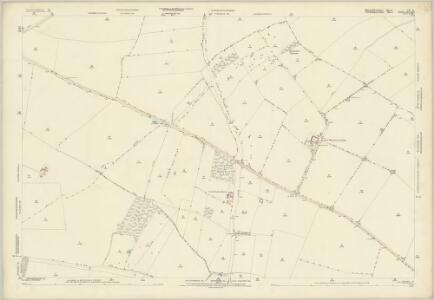 Huntingdonshire XII.11 (includes: Brington and Molesworth; Clopton; Old Weston; Winwick) - 25 Inch Map