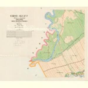 Gross Skalitz (Welka Skalice) - c6913-1-002 - Kaiserpflichtexemplar der Landkarten des stabilen Katasters