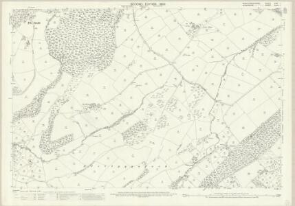 Montgomeryshire XXXI.1 (includes: Chirbury; Forden; Trelystan) - 25 Inch Map