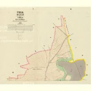 Pirk (Březj) - c0563-1-001 - Kaiserpflichtexemplar der Landkarten des stabilen Katasters