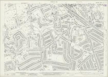 Middlesex X.6 (includes: Harrow; Ruislip) - 25 Inch Map