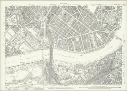 London (1915- Numbered sheets) IX.1 (includes: Battersea; Chelsea; City Of Westminster) - 25 Inch Map