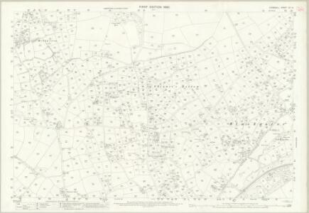 Cornwall LVI.12 (includes: Chacewater; St Agnes) - 25 Inch Map