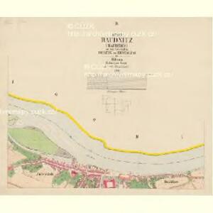 Raudnitz (Raudnice) - c6559-1-004 - Kaiserpflichtexemplar der Landkarten des stabilen Katasters