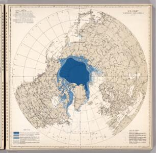 Ice Chart, Northern Hemisphere, July.