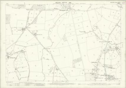 Berkshire XXXIX.1 (includes: Binfield; Bray; Warfield; White Waltham) - 25 Inch Map
