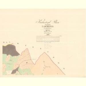 Laschanek (Lažanek) - m1482-1-002 - Kaiserpflichtexemplar der Landkarten des stabilen Katasters