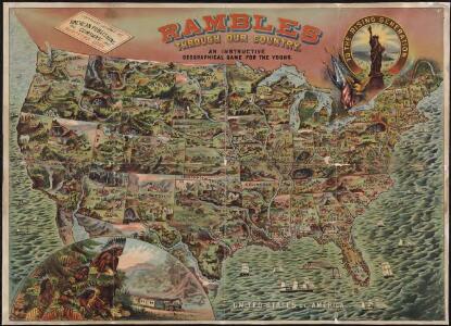 Rambles through our country : an instructive geographical game for the young