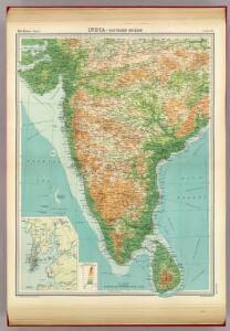 India - southern section.