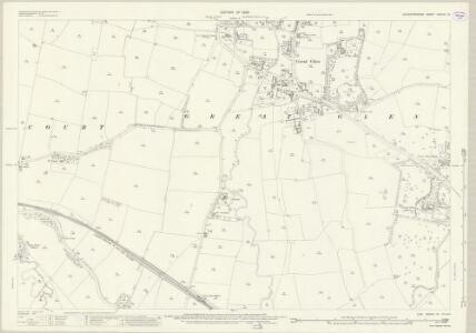 Leicestershire XXXVIII.13 (includes: Burton Overy; Glen Magna; Wistow) - 25 Inch Map