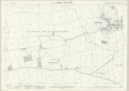 Lincolnshire CXV.10 (includes: Aunsby and Dembleby; Newton and Haceby; Osbournby) - 25 Inch Map
