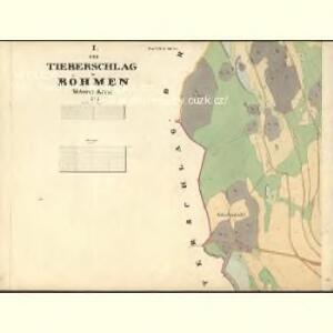 Tieberschlag - c4225-1-001 - Kaiserpflichtexemplar der Landkarten des stabilen Katasters