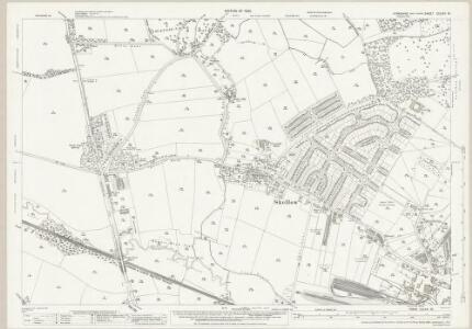 Yorkshire CCLXIV.15 (includes: Adwick Le Street; Burghwallis; Hampole; Owston) - 25 Inch Map