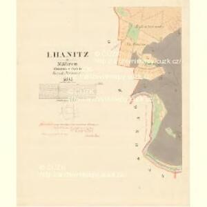 Lhanitz - m1510-1-003 - Kaiserpflichtexemplar der Landkarten des stabilen Katasters
