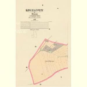 Kischkowitz - c3777-1-002 - Kaiserpflichtexemplar der Landkarten des stabilen Katasters