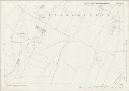 Kent LVIII.5 (includes: Eythorne; Tilmanstone) - 25 Inch Map