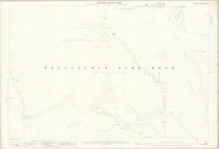 Durham XXIV.7 (includes: Stanhope; Wolsingham Park Moor; Wolsingham) - 25 Inch Map